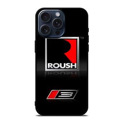 roush racing logo protect in style for iphone, google pixel & samsung galaxy tough cas