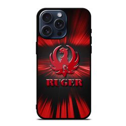 ruger firearm symbol protect in style for iphone, google pixel & samsung galaxy tough cas