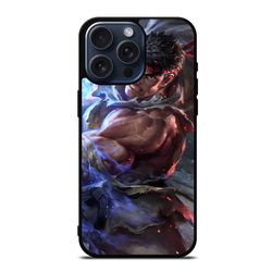 ryu street fighter game protect in style for iphone, google pixel & samsung galaxy tough cas