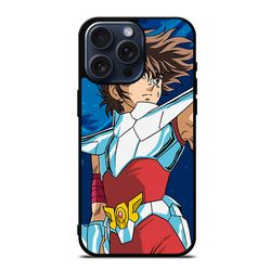 saint seiya anime pegasus 2 protect in style for iphone, google pixel & samsung galaxy tough case