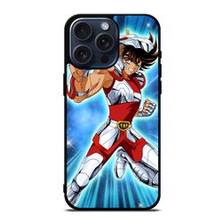 saint seiya anime pegasus 3 protect in style for iphone, google pixel & samsung galaxy tough case