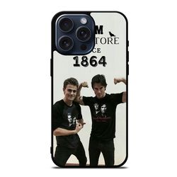 salvatore brothers team protect in style for iphone, google pixel & samsung galaxy tough case