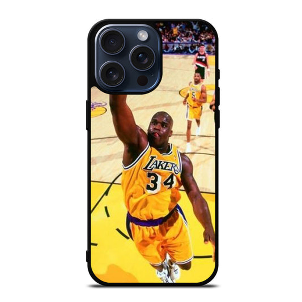SHAQUILLE ONEAL LA LAKERS NBA DUNK Protect In Style For IPhone Case Google Pixel Case  Samsung Gala 0