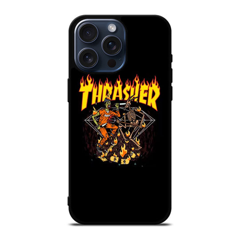 SKATEBOARD THRASHER 2 Protect In Style For IPhone Case Google Pixel Case Samsung Galaxy Tough Case 0