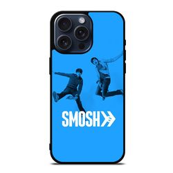 smosh logo blue protect in style for iphone case, google pixel case & samsung galaxy tough case