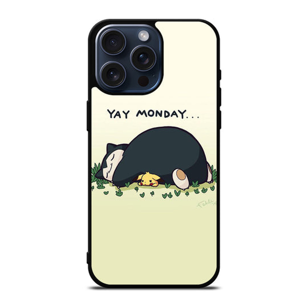 SNORLAX AND PIKACHU POKEMON Protect In Style For IPhone Case Google Pixel Case Samsung Galaxy Toug 0