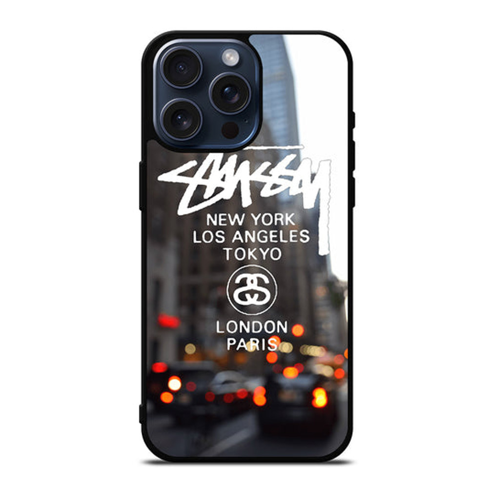 STUSSY CITY LOGO Protect In Style For IPhone Case Google Pixel Case Samsung Galaxy Tough Case 0