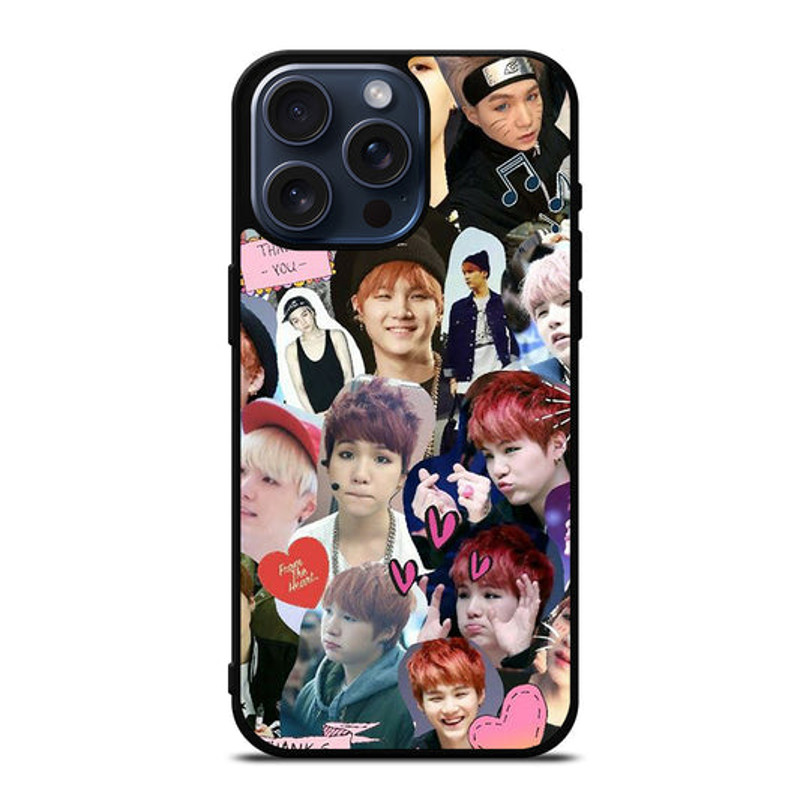 SUGA BTS COLLAGE Protect In Style For IPhone Case Google Pixel Case Samsung Galaxy Tough Case 0