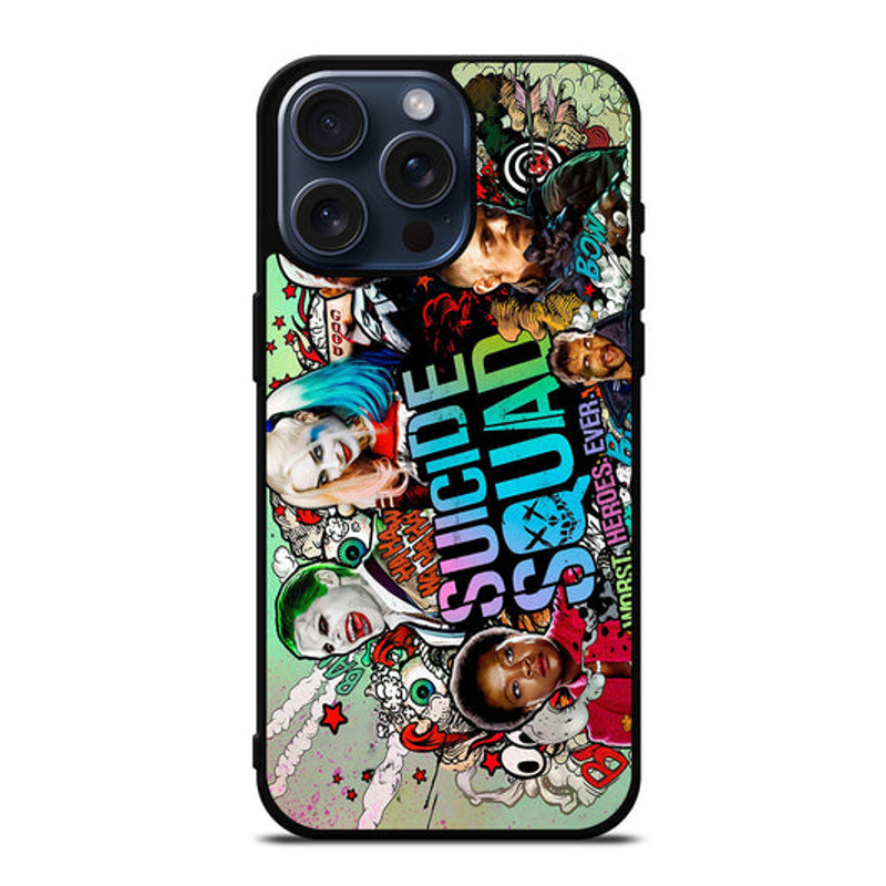 SUICIDE SQUAD POSTER Protect In Style For IPhone Case Google Pixel Case  Samsung Galaxy Tough Case 0