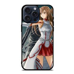 sword art online kirito and asuna anime 2protect in style for iphone case, google pixel case & samsung galaxy tough case