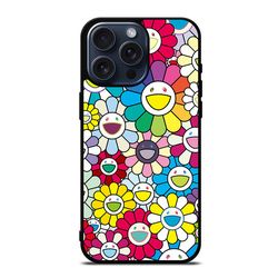 takashi murakami flowers colorful protect in style for iphone case, google pixel case & samsung galaxy tough case