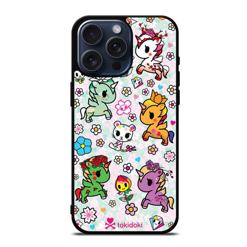 TOKIDOKI UNICORNO PATTERN Protect In Style For IPhone Case Google Pixel Case Samsung Galaxy Tough 0