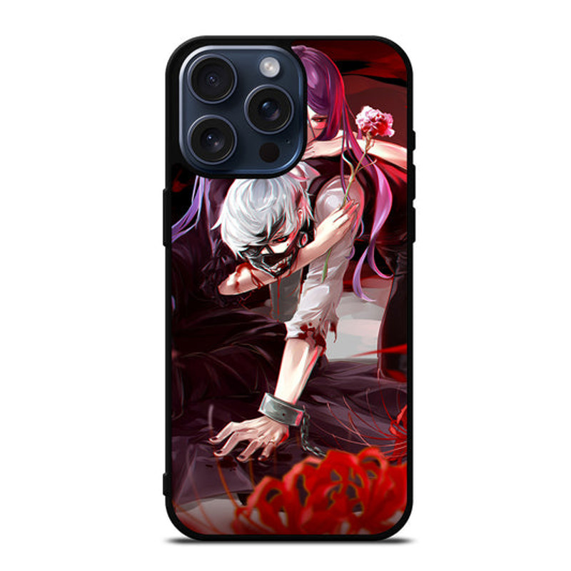 TOKYO GHOUL KANEKI KEN AND RIZE Protect In Style For IPhone Case Google Pixel Case  Samsung Galaxy  0