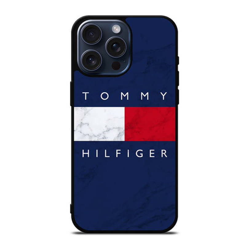 TOMMY HILFIGER MARBLE Protect In Style For IPhone Case Google Pixel Case  Samsung Galaxy Tough Case 0