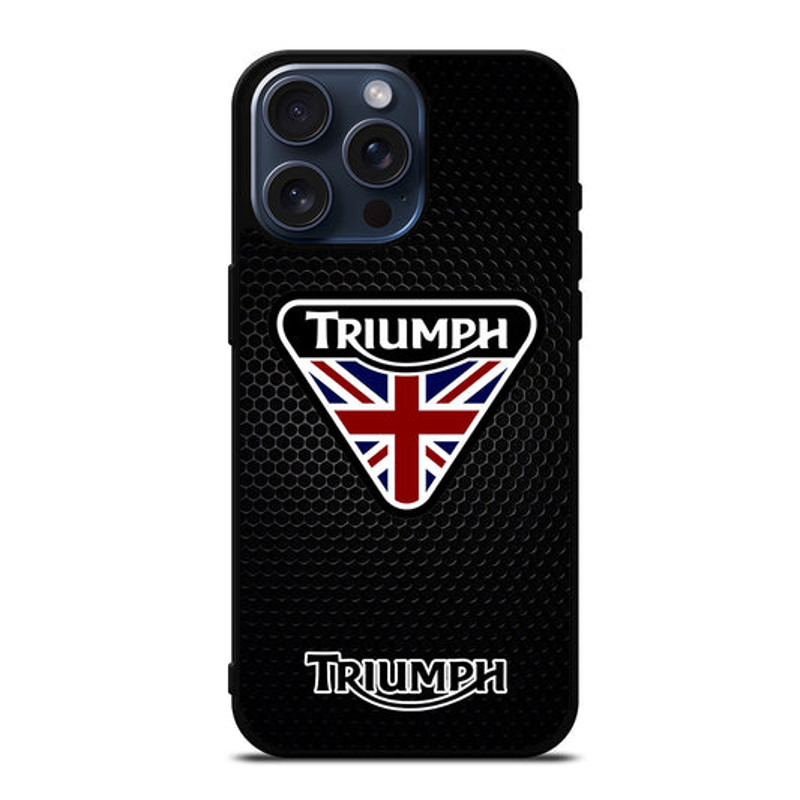 TRIUMPH MOTORCYCLE METAL LOGO Protect In Style For IPhone Case Google Pixel Case Samsung Galaxy To 0