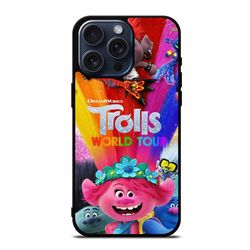 trolls world tour protect in style for iphone case, google pixel case & samsung galaxy tough case