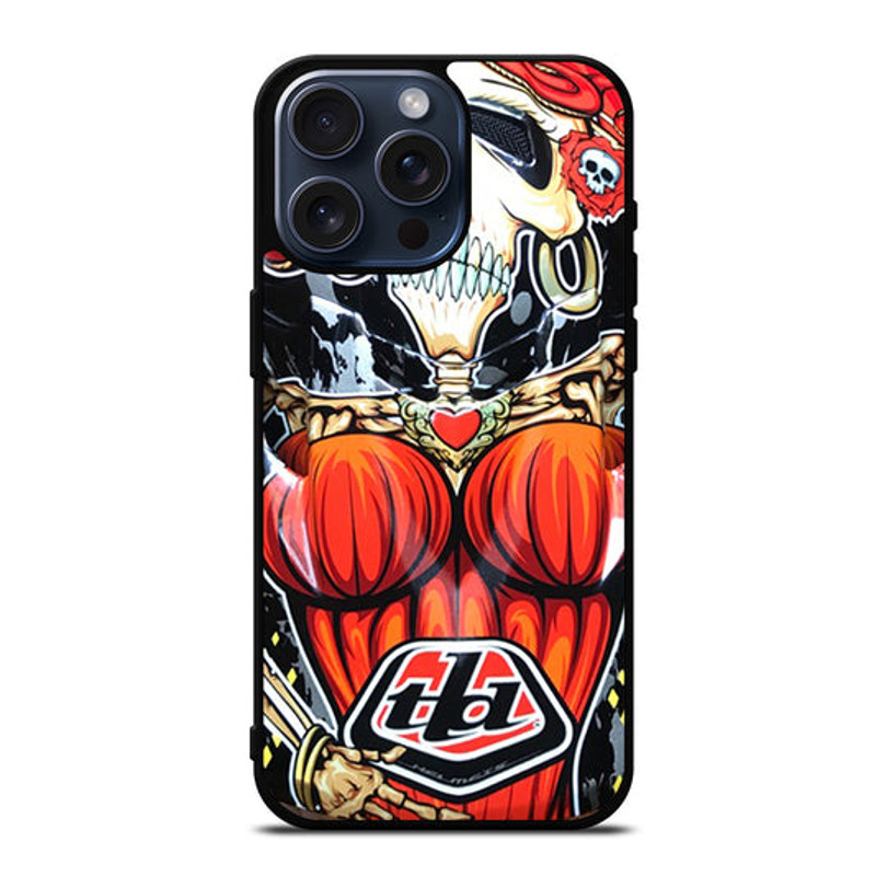TROY LEE DESIGN SKULL Protect In Style For IPhone Case Google Pixel Case Samsung Galaxy Tough Case 0