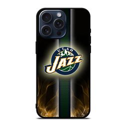 utah jazz flame logo protect in style for iphone case, google pixel case & samsung galaxy tough case