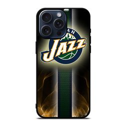 utah jazz logo 3 protect in style for iphone case, google pixel case & samsung galaxy tough case