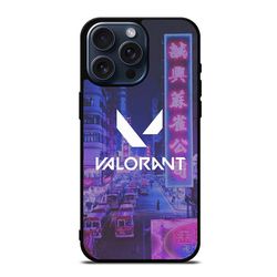 valorant logo city protect in style for iphone case, google pixel case & samsung galaxy tough case
