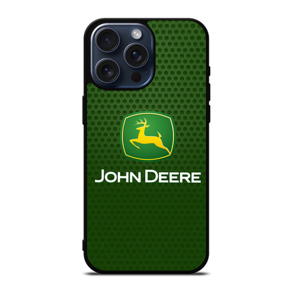 JOHN DEERE LOGO METAL LOGO Protect In Style For IPhone Case Google Pixel Case  Samsung Galaxy Tough 0