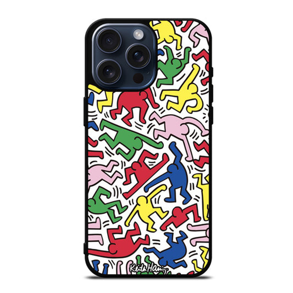 KEITH HARING ART PATTERN Protect In Style For IPhone Case Google Pixel Case  Samsung Galaxy Tough C 0