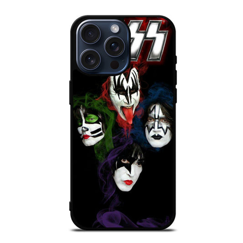 KISS METAL BAND FACE Protect In Style For IPhone Case Google Pixel Case  Samsung Galaxy Tough Case 0