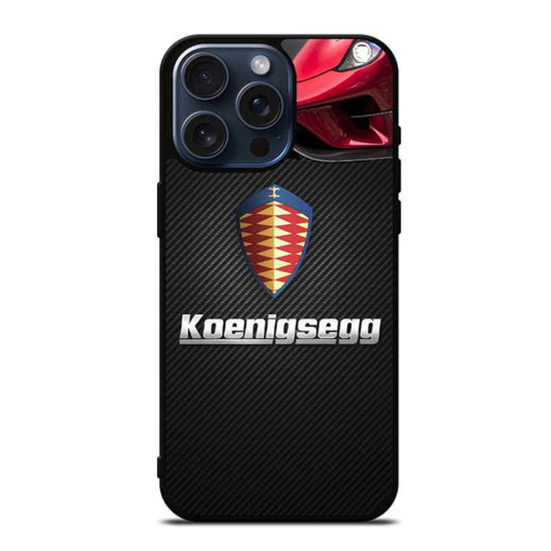 KOENIGSEGG CARBON LOGO Protect In Style For IPhone Case Google Pixel Case Samsung Galaxy Tough Cas 0