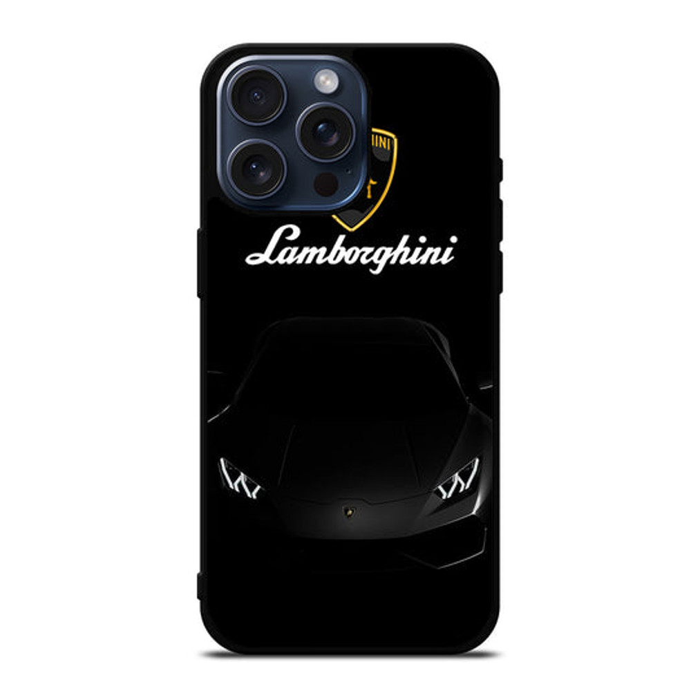 LAMBORGHINI BLACK CAR Protect In Style For IPhone Case Google Pixel Case  Samsung Galaxy Tough Case 0