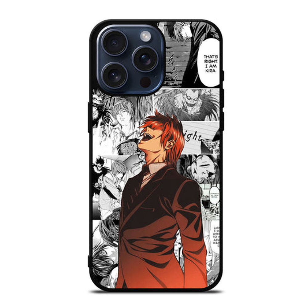 LIGHT YAGAMI DEATH NOTE COMIC Protect In Style For IPhone Case Google Pixel Case  Samsung Galaxy To 0
