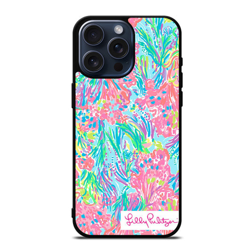LILLY PULITZER PALM BEACH CORAL Protect In Style For IPhone Case Google Pixel Case  Samsung Galaxy  0