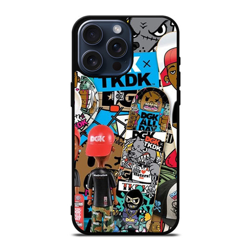 DGK SKATEBOARDING COLLAGE Protect In Style For IPhone Case Google Pixel Case Samsung Galaxy Tough 0