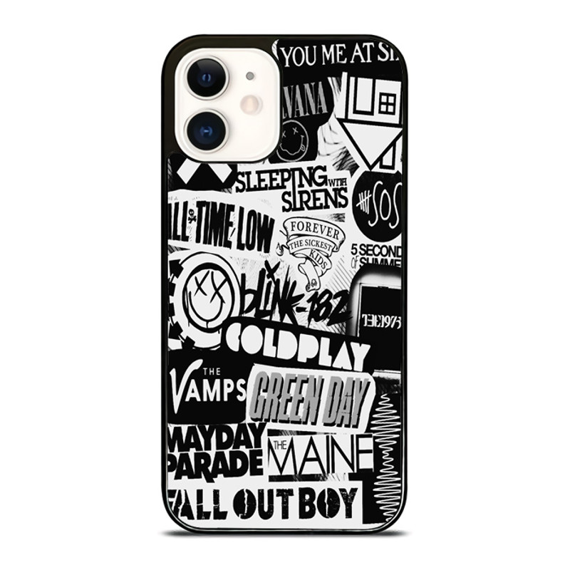 5sos Coldplay Fall Out Boy For IPhone Case Google Pixel Case  Samsung Galaxy Tough Case 0