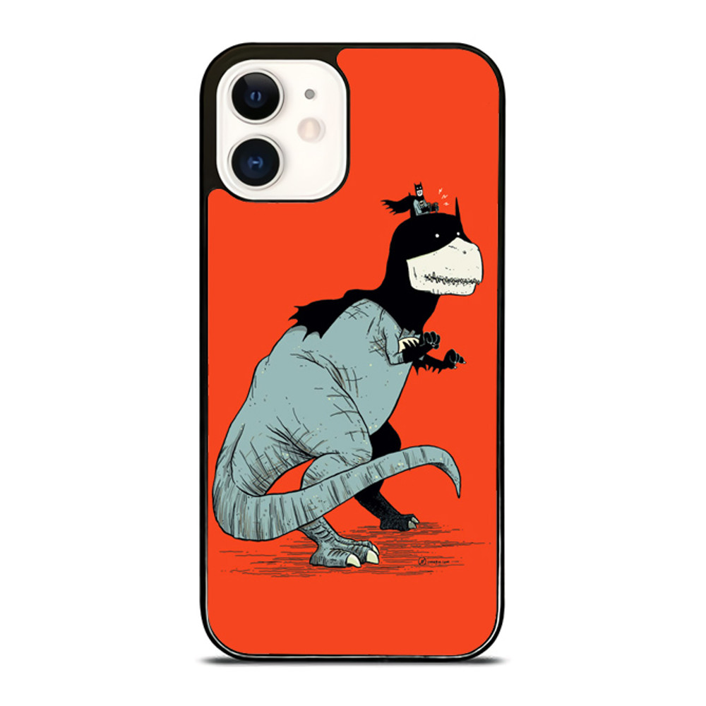Batman Riding Dinosaurs For IPhone Case Google Pixel Case  Samsung Galaxy Tough Case 0