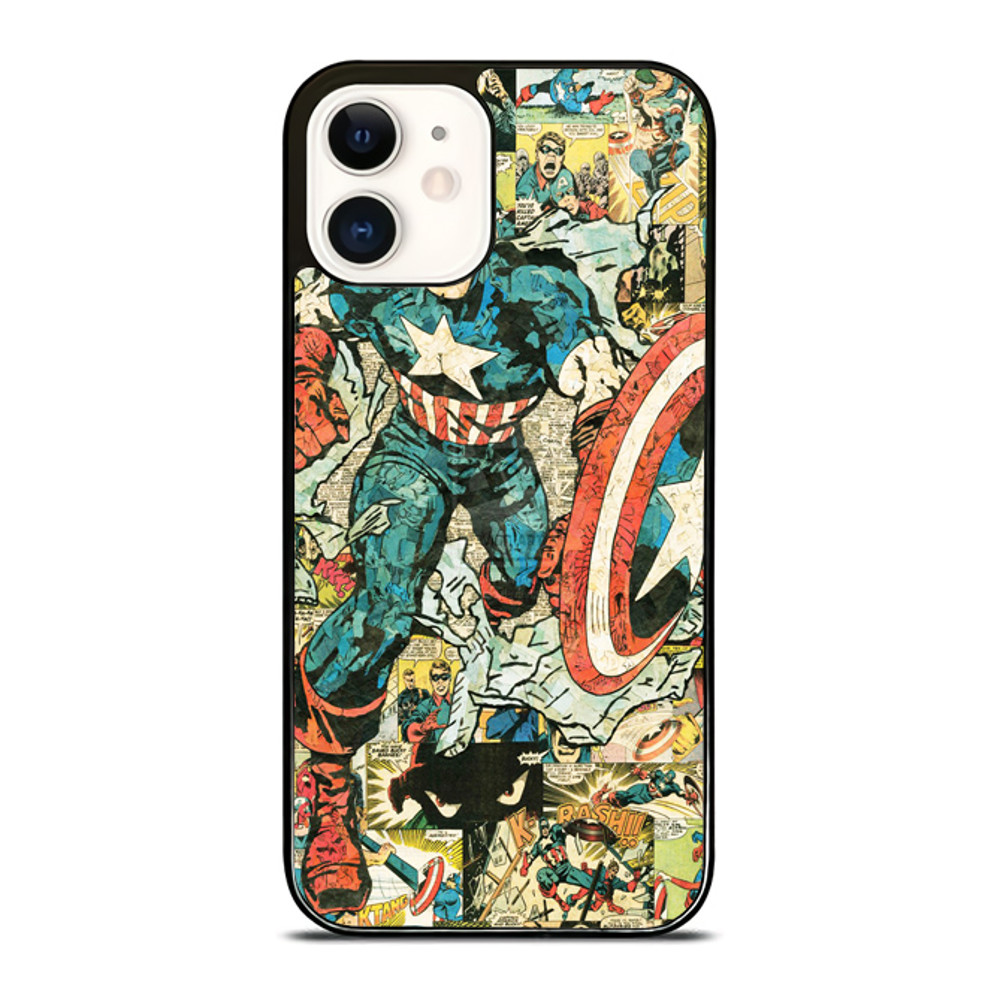 Captain America For IPhone Case Google Pixel Case  Samsung Galaxy Tough Case 0