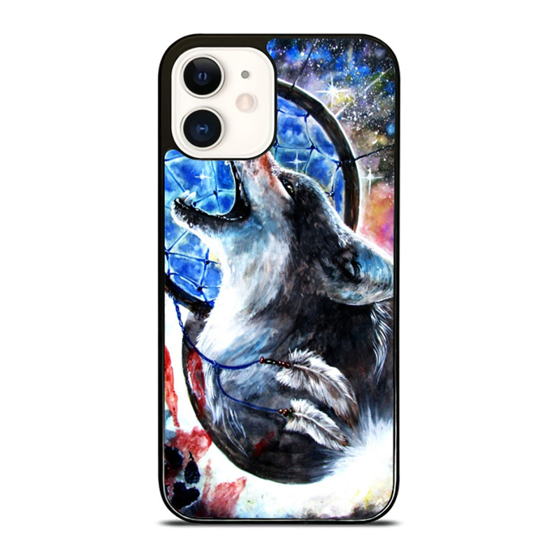 Dreamcatcher Wolf For IPhone Case Google Pixel Case  Samsung Galaxy Tough Case 0