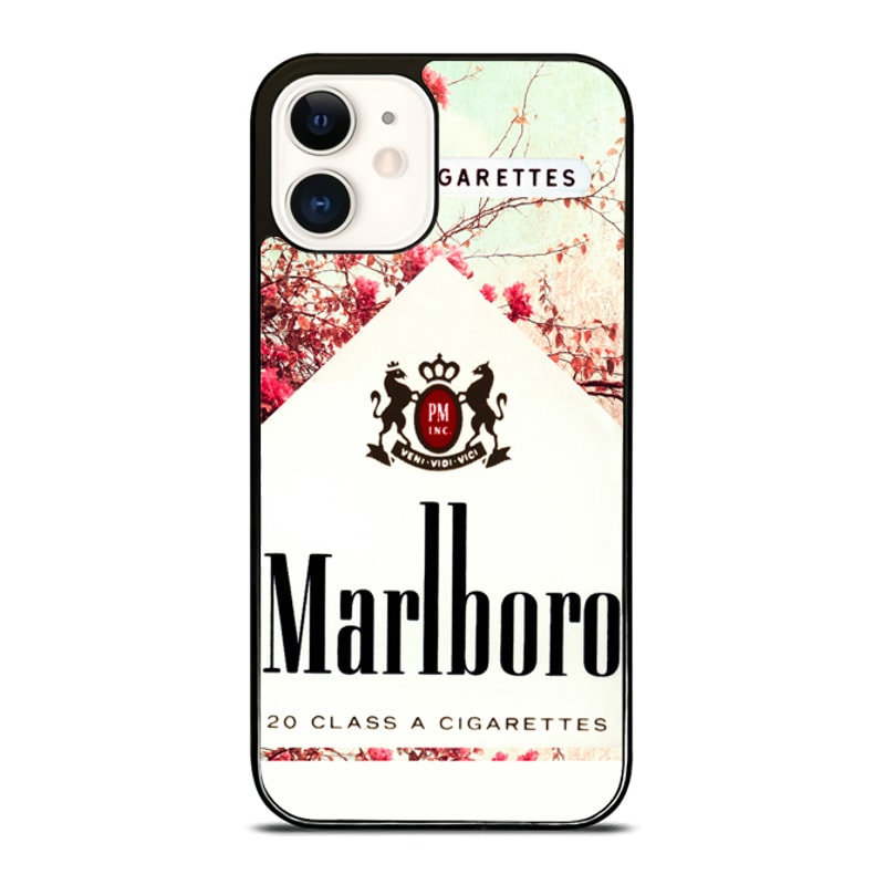 Flower Marlboro Cigarettes For IPhone Case Google Pixel Case Samsung Galaxy Tough Case 0