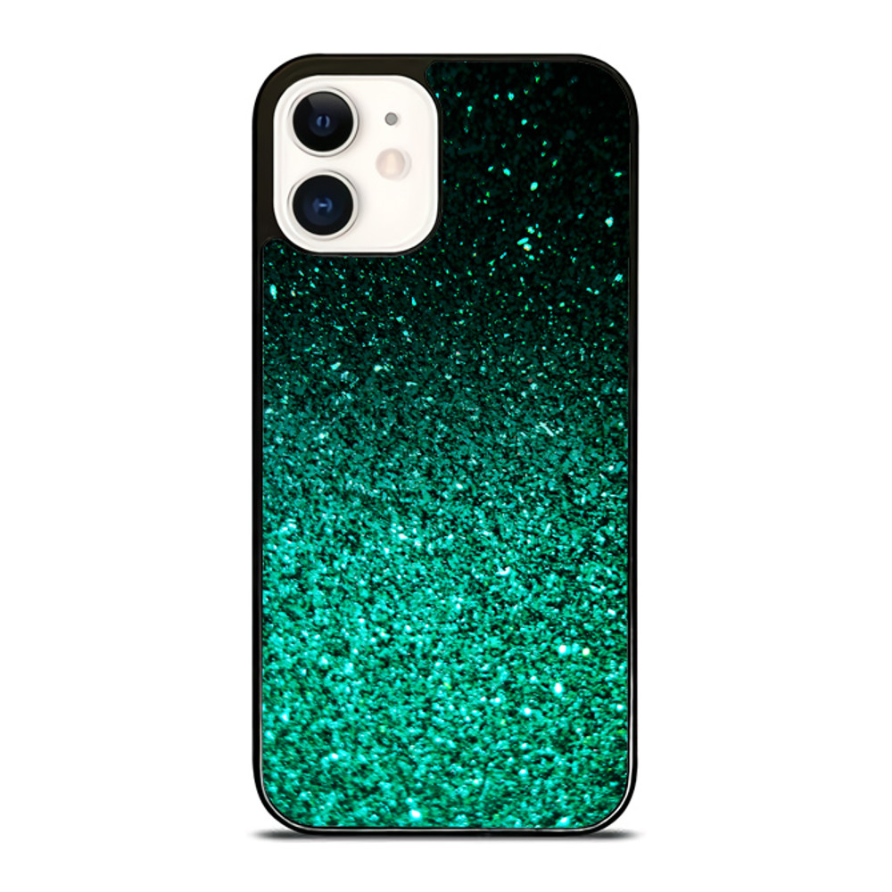 Green Glitter For IPhone Case Google Pixel Case  Samsung Galaxy Tough Case 0