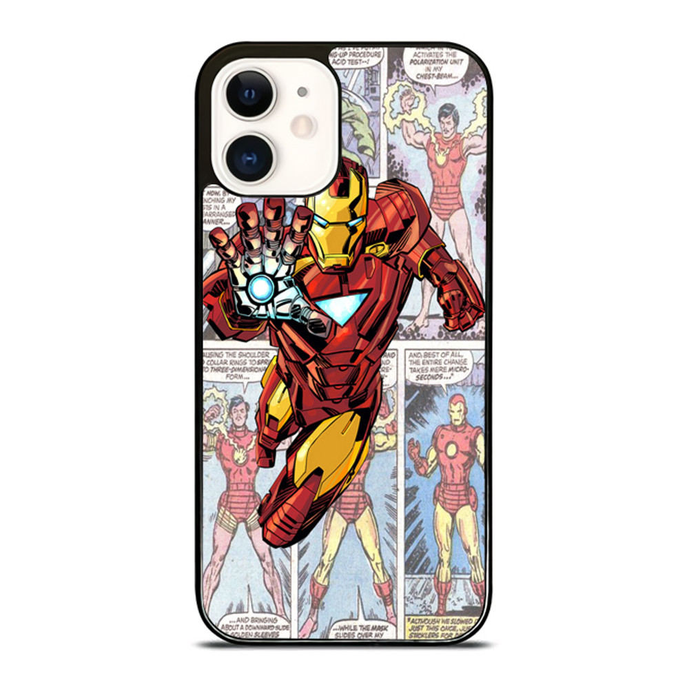 Marvel Comic Cartoon Iron Man For IPhone Case Google Pixel Case  Samsung Galaxy Tough Case 0