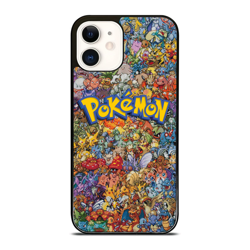 Pokemon All Monster Character For IPhone Case Google Pixel Case  Samsung Galaxy Tough Case 0
