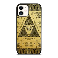 the legend of zelda triforce for iphone case