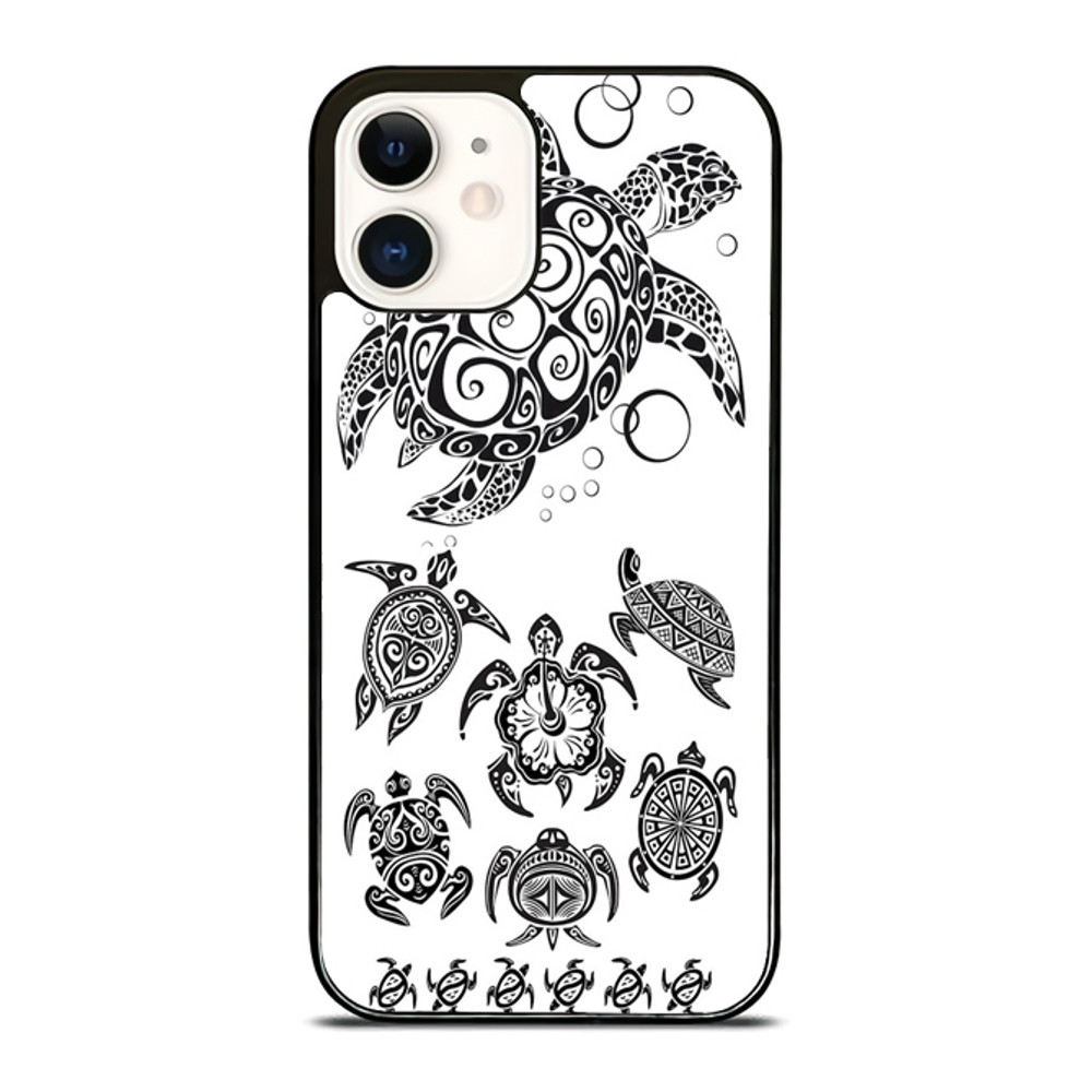 Trutle Tribal For IPhone Case Google Pixel Case Samsung Galaxy Tough Case 0
