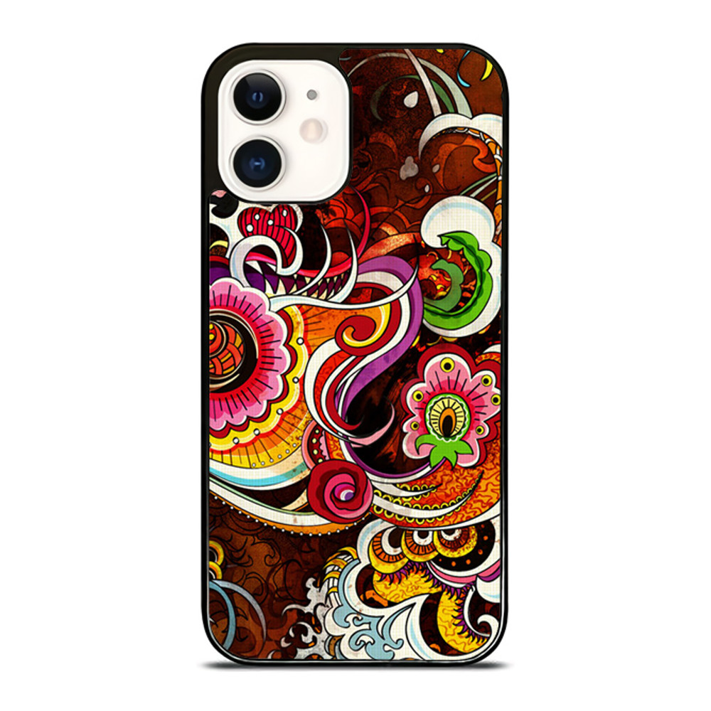 Abstract Peacock Color For IPhone Case 0
