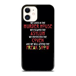 american horror story 26 for iphone case
