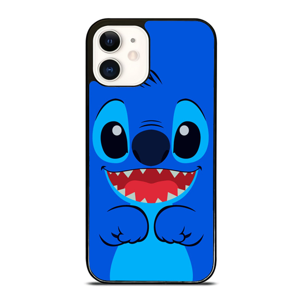Blue Disney Stitch Smile IPhone Case 0