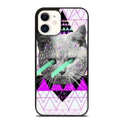 cat tate geometric iphone case
