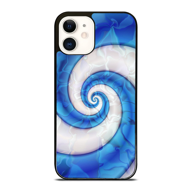 Abstract Blue Swirl Liquid IPhone Case  Stylish  Durable Phone Cover For IPhone Samsung Galaxy And  0