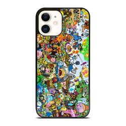 adventure time all characters iphone case - stylish & durable phone cover for iphone