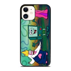 adventure time spongebob iphone case - stylish & durable phone cover for iphone
