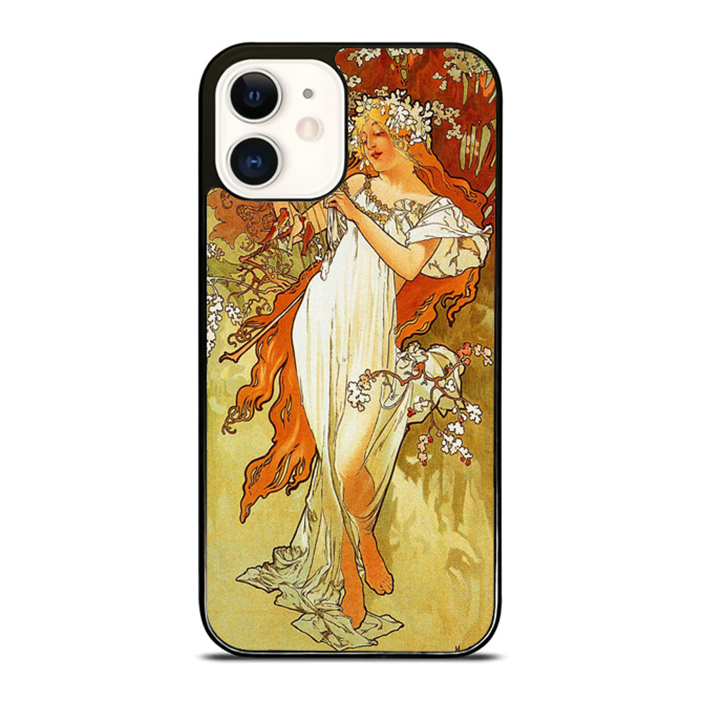 Alphonse Mucha IPhone Case  Stylish  Durable Phone Cover For IPhone Samsung Galaxy And Google Pixel 0